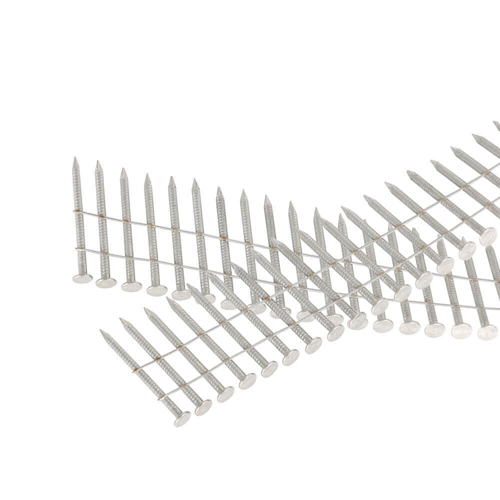 New 15 Degree Wire Coil 1-1/2 Inch Stainless Steel Siding Nails 3600 Pieces