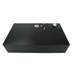 Black 17 Gallon /64L Fuel Cell Gas Tank w/ Cap & Level Sender Street Rod