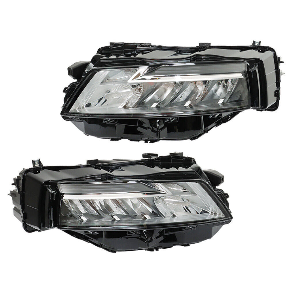 Left+Right LED Headlamp Headlight For 2021-2023 Nissan Rogue SL/SV Black