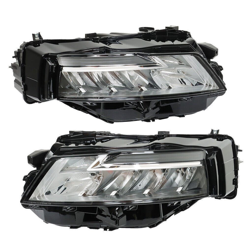 Left+Right LED Headlamp Headlight For 2021-2023 Nissan Rogue SL/SV Black