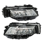 Left+Right LED Headlamp Headlight For 2021-2023 Nissan Rogue SL/SV Black
