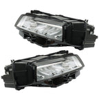 Left+Right LED Headlamp Headlight For 2021-2023 Nissan Rogue SL/SV Black