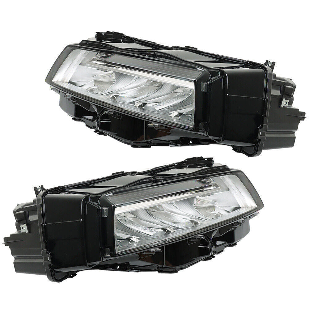 Left+Right LED Headlamp Headlight For 2021-2023 Nissan Rogue SL/SV Black