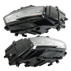 Left+Right LED Headlamp Headlight For 2021-2023 Nissan Rogue SL/SV Black