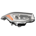 Right Headlight For 2017-19 GMC Acadia SL Halogen w/o DRL Chrome Housing