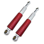 2× Red&Chrome 13.5" Rear Shocks For Honda CL/CT70 XL75 CL/CT/CM/S90 CM91 CT110