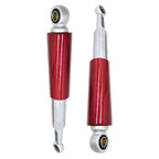 2× Red&Chrome 13.5" Rear Shocks For Honda CL/CT70 XL75 CL/CT/CM/S90 CM91 CT110