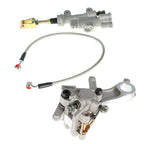 Fit For Honda CRF250R 2004-2020 Rear Brake Master Cylinder & Brake Caliper & Hose