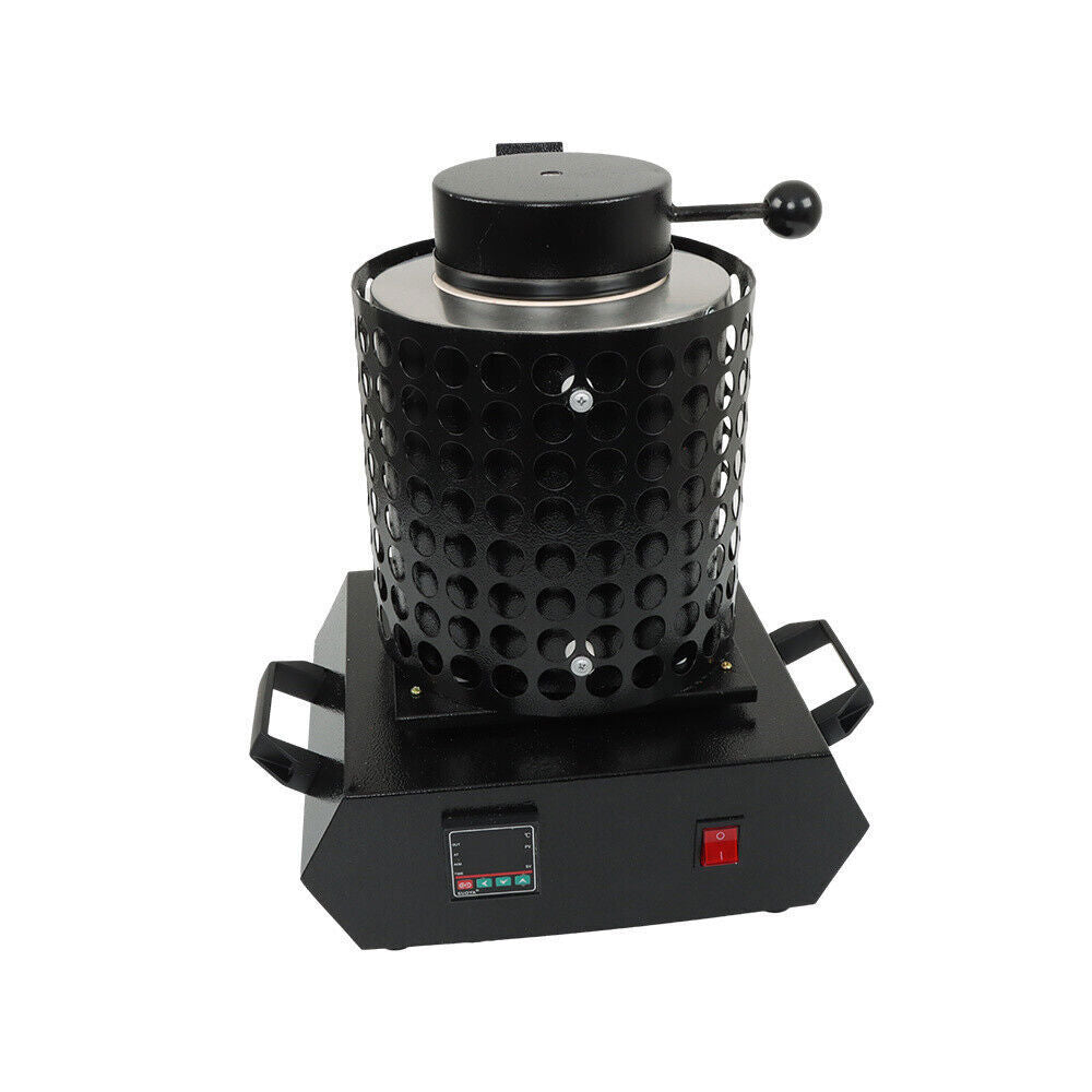 Electric Furnace Melting 1+3KG For Metals Gold Silver Copper Digital Smelting