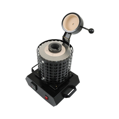 Electric Furnace Melting 1+3KG For Metals Gold Silver Copper Digital Smelting