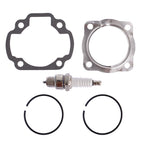 For Polaris 90 Sportsman 90cc 2001-06 Cylinder Head Piston Kit Pin Clips Gaskets