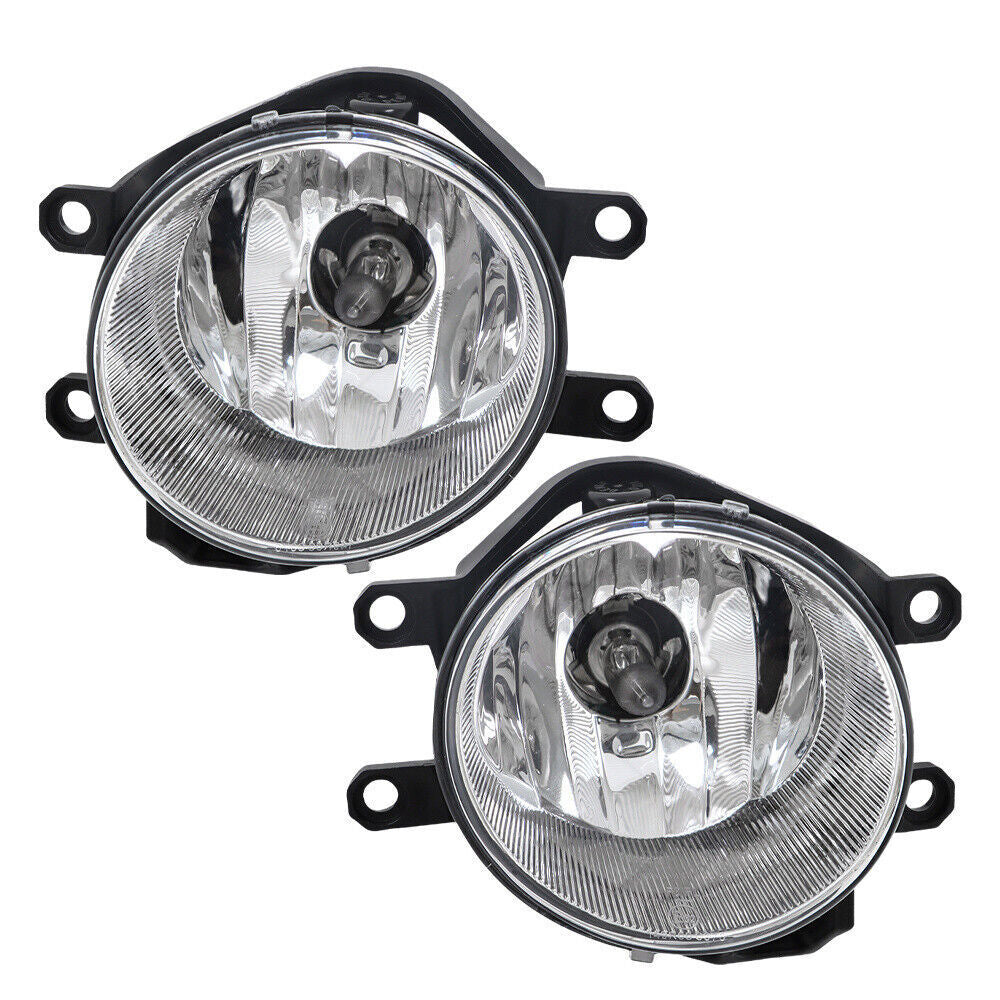Front Bumper Fog Lights Lamp For 2016-2018 Toyota RAV4+Switch+Wiring Kit