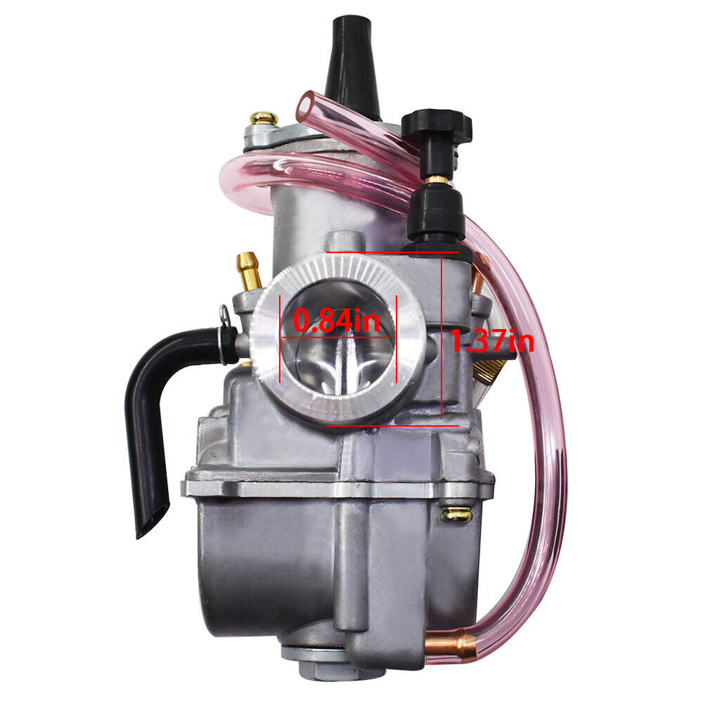 21mm carburetor For mortorcycle 2 Stroke 50cc -100cc  PWK racing carburetor