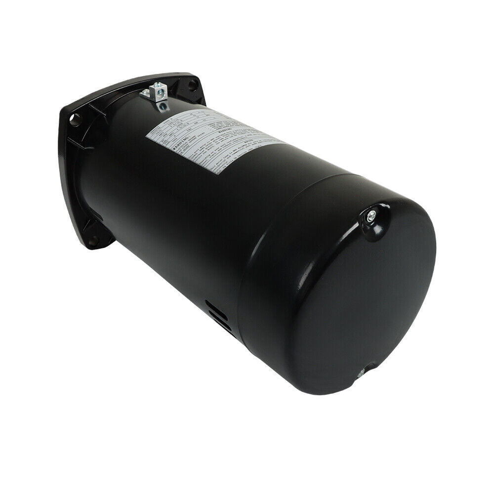 USQ1102 Pool Motor 1HP 3450RPM 48Y Frame Square Flange Pool Pump Motor 115/230V