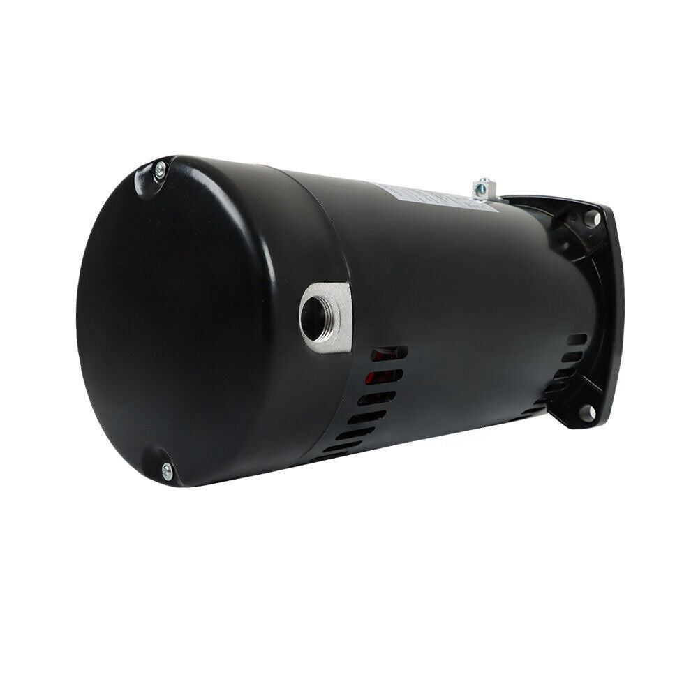 USQ1102 Pool Motor 1HP 3450RPM 48Y Frame Square Flange Pool Pump Motor 115/230V