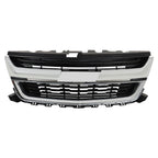 Front Upper Grille For 15-20 Chevrolet Colorado 84408363 W/Chrome Trim