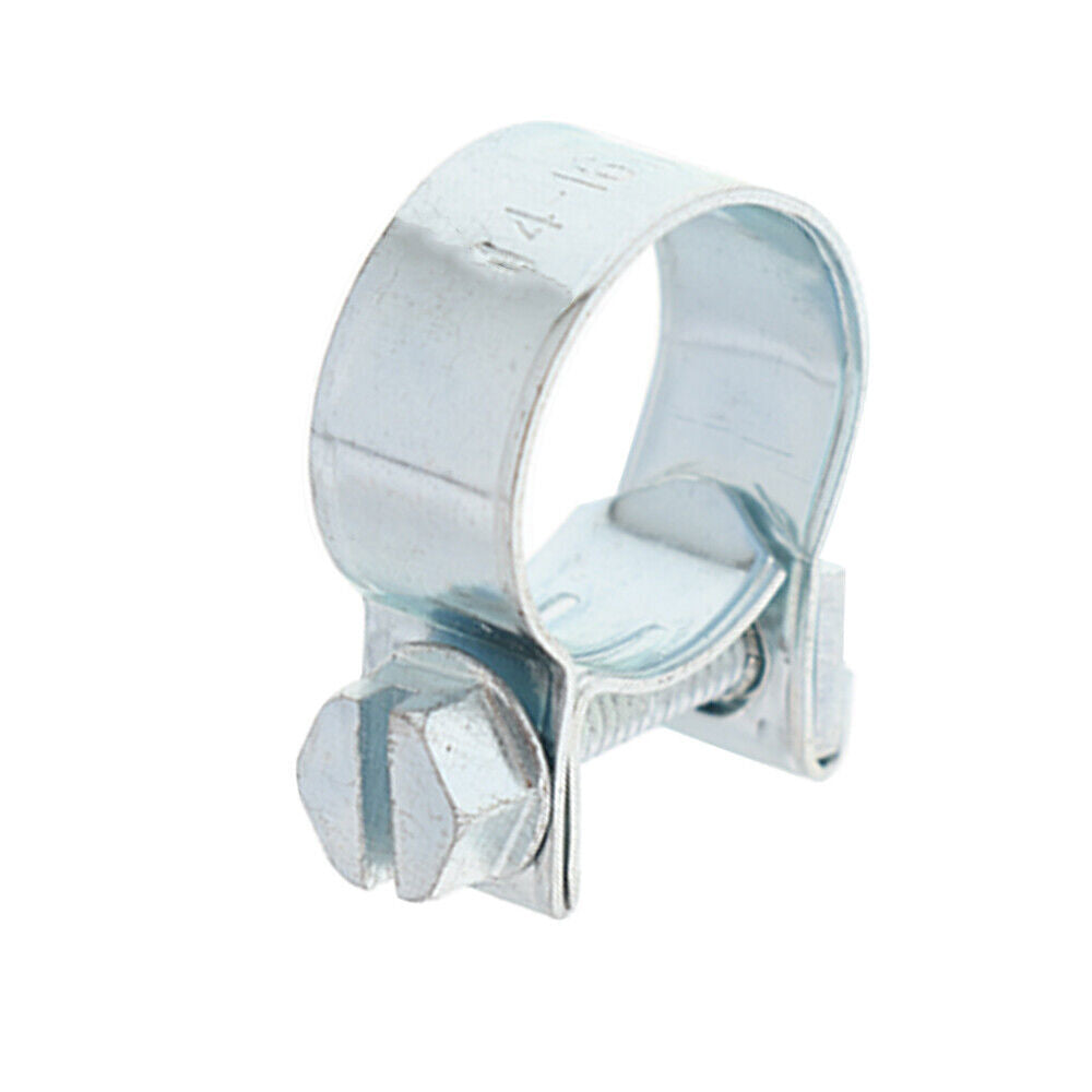 20 Pcs 3/8" Hose Clamp (14mm-16mm) Fuel Injection Gas Line Hose Clamps Clip