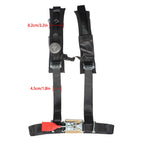2 Pack 4 Point Harness 2" Polaris RZR Can-Am Maverick 900 1000 Turbo S XP 4