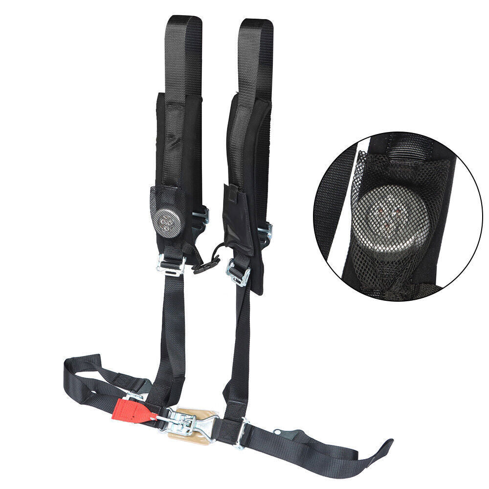 2 Pack 4 Point Harness 2" Polaris RZR Can-Am Maverick 900 1000 Turbo S XP 4