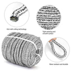 5/8" × 200' 24 Strand Braid Polyester Rope Arborist Tree Climbing Rope 16000Lbs