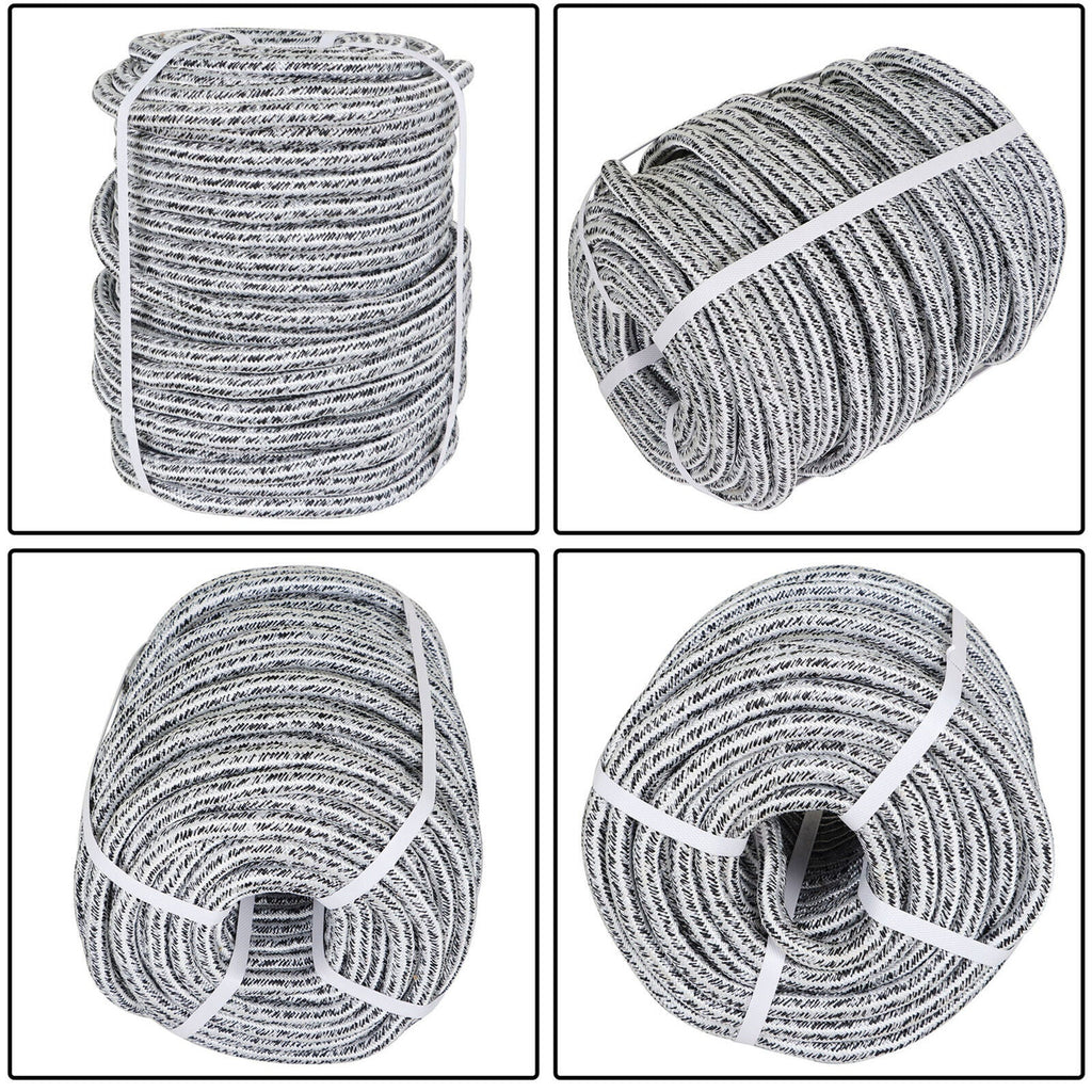5/8" × 200' 24 Strand Braid Polyester Rope Arborist Tree Climbing Rope 16000Lbs