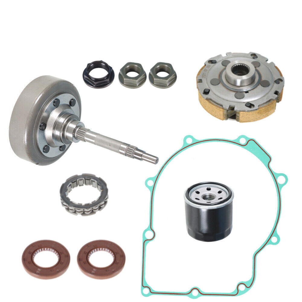 Wet Clutch Shoe Kit Gasket One Way Filter Bennche Bighorn 500 700 700HD 700X-HD