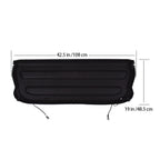 Cargo Cover Shield Shade Privacy Tonneau For 15-19 Honda Non-Retractable