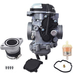 Carburetor and Intake Boot for 1999 Yamaha Big Bear 350 YFM350