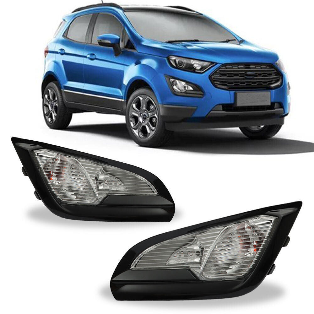 Left+Right Fog Light For 2018-2022 Ford EcoSport Front Bumper W/Lamp