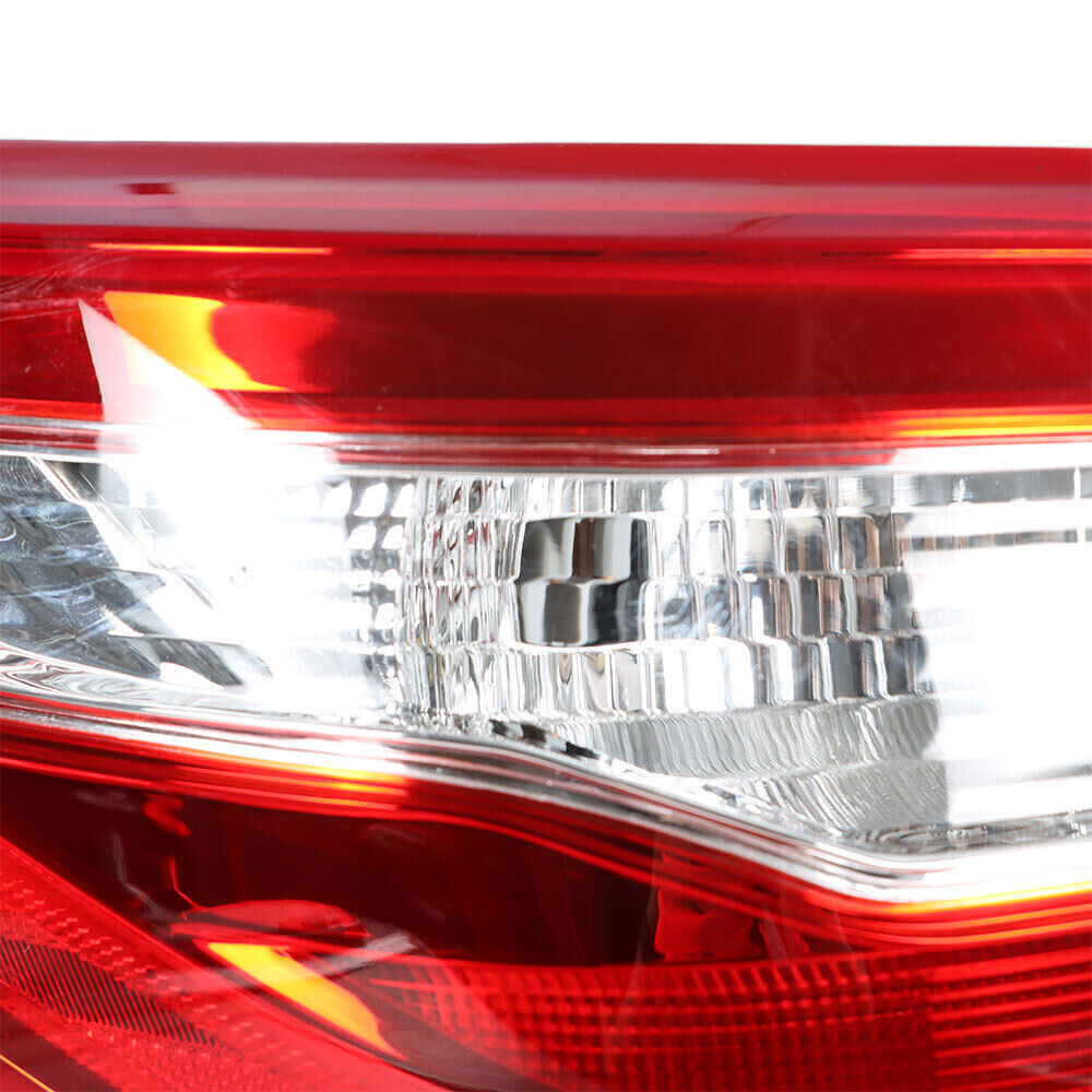 Outer Driver Side Tail Light Lamp For 2016-2018 Nissan Altima Clear Red