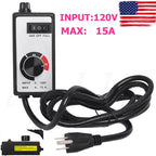 For Router Fan Variable Speed Controller Electric Motor Rheostat AC 120V US