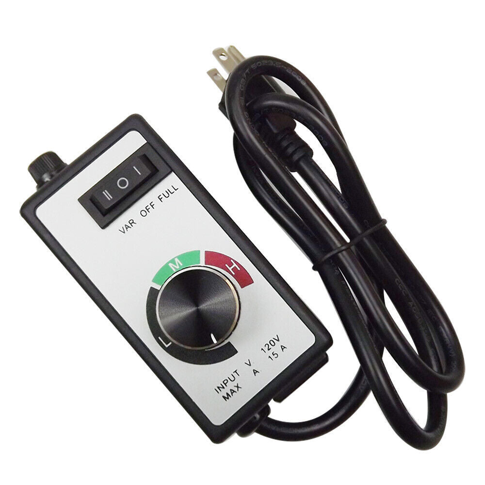 For Router Fan Variable Speed Controller Electric Motor Rheostat AC 120V US