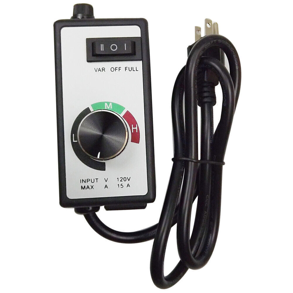 For Router Fan Variable Speed Controller Electric Motor Rheostat AC 120V US