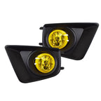 LH+RH Fog lights For 2012-2015 Toyota Tacoma Replacement Upgrade Amber