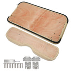 For EZGO Medalist TXT 1994-2013 Golf Cart Tan Front Seat Cushion with Hardware