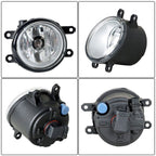 Fog Lights Driving Lamp for 2011-2017 Toyota Sienna  Switch+Bulb Clear