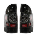 Rear Left&Right Tail Light For 2005-2015 Toyota Tacoma Black A Pair LED