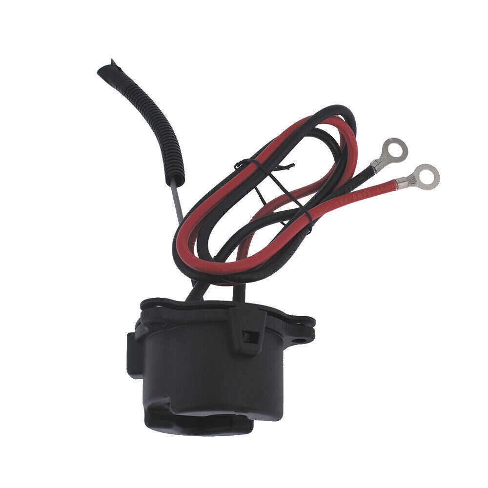 48V MAC DC Charger Plug Powerwise Receptacle for Yamaha Electric G29 2011-2017