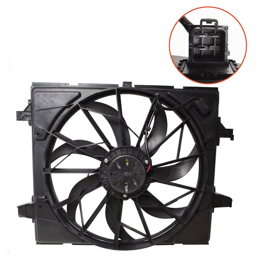 Radiator Cooling Fan For 2012-20 Jeep Grand Cherokee 12-15 Dodge Durango