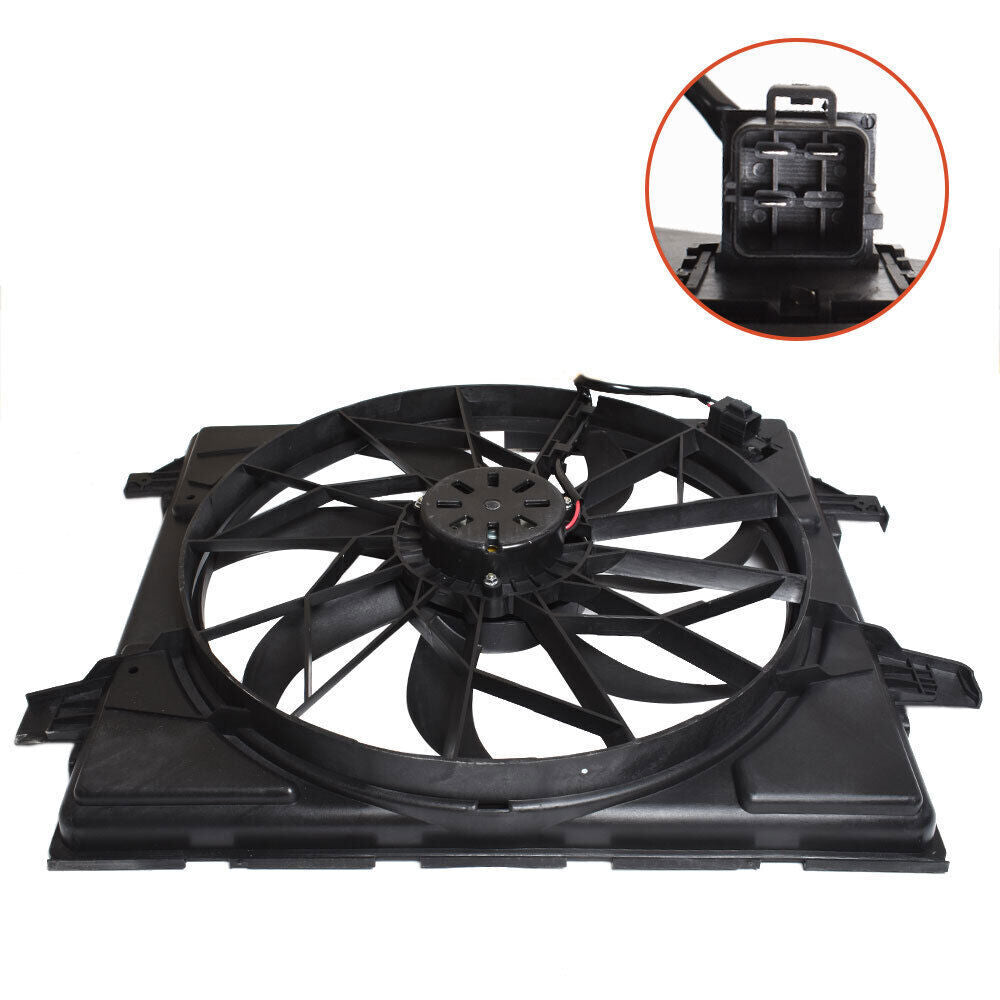 Radiator Cooling Fan For 2012-20 Jeep Grand Cherokee 12-15 Dodge Durango