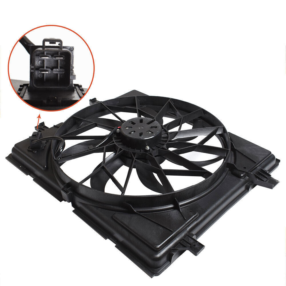 Radiator Cooling Fan For 2012-20 Jeep Grand Cherokee 12-15 Dodge Durango