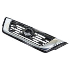 Front Bumper Upper Grilles For 2017-2020 Nissan Pathfinder Chrome Black