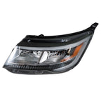 Left Headlight For 2016-2018 Ford Explorer Halogen w/ LED DRL Clear Lens