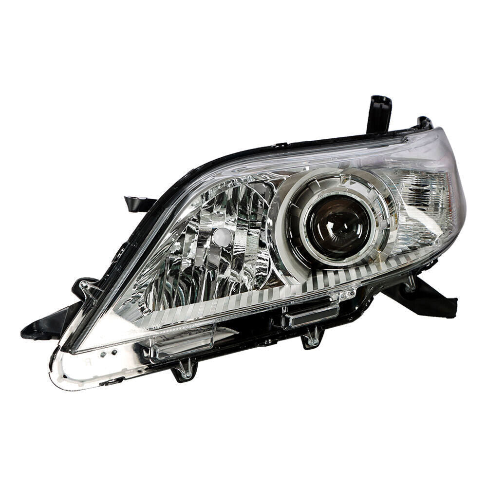 Left Side Headlight For 2011-2020 Toyota Sienna Halogen Chrome Housing