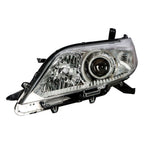 Left Side Headlight For 2011-2020 Toyota Sienna Halogen Chrome Housing