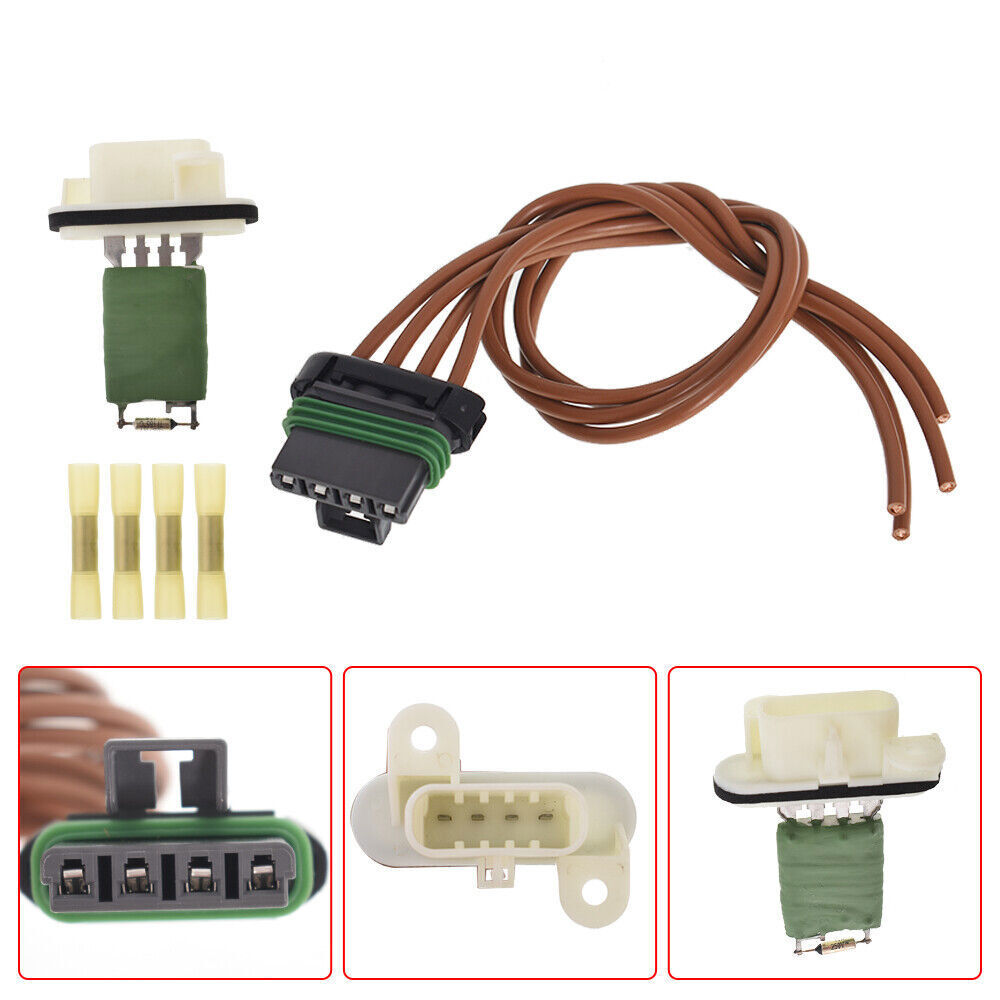 Regulator HVAC Blower Resistor Wire Kit For 2006-2012 Chevrolet Colorado