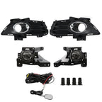 Left+Right Side Bumper Fog Lights For 2013-2016 Ford Fusion Lamps+Switch