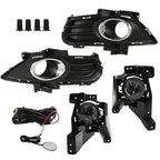 Left+Right Side Bumper Fog Lights For 2013-2016 Ford Fusion Lamps+Switch