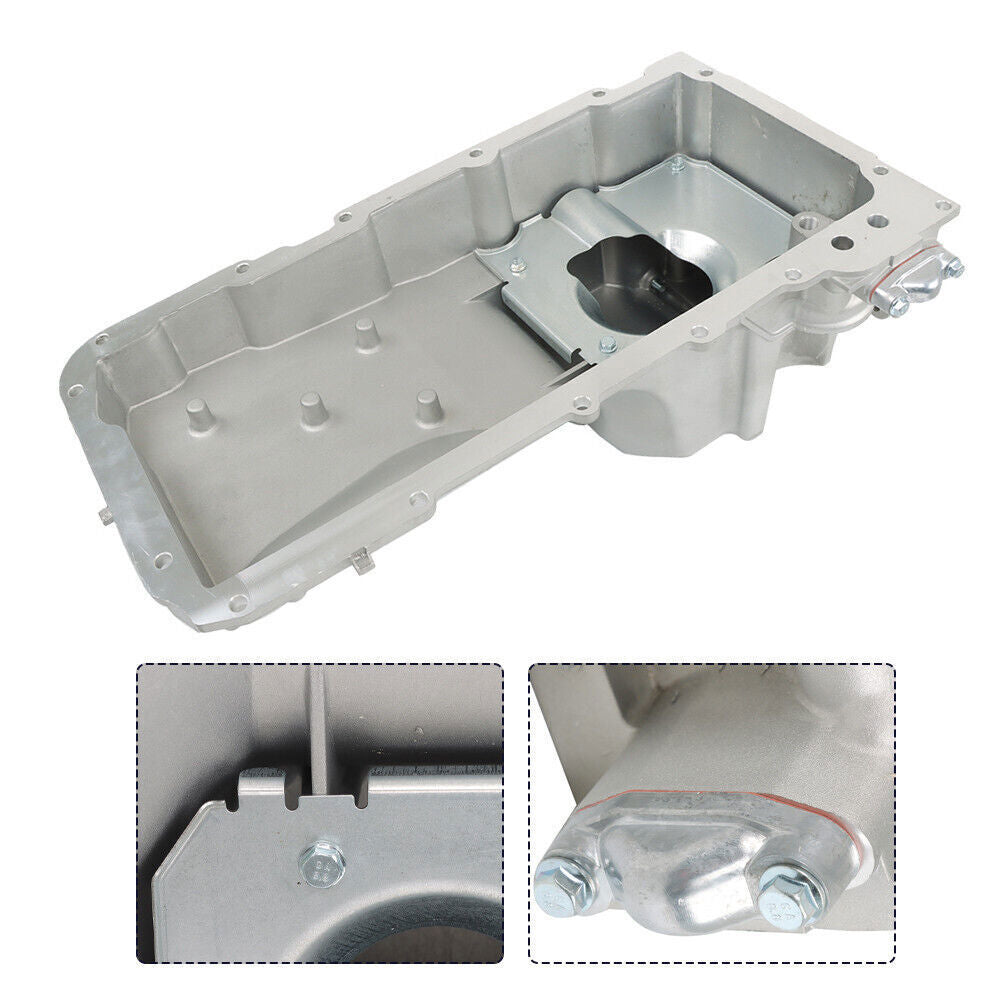 Engine Oil Pan 12619776 For Chevy Silverado GMC Sierra 1500 LS 4.8 5.3