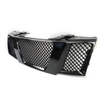Front Grill For 2005-2008 Nissan Navara Frontier D40 Gloss Black Grill